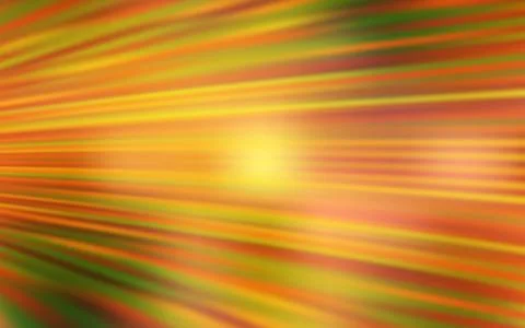 Light Green, Yellow vector texture with colored lines. Blurred decorative des Stock Illustration