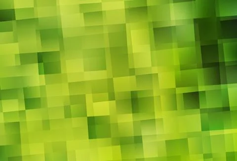 Light Green, Yellow vector texture in rectangular style. Stockillustratie