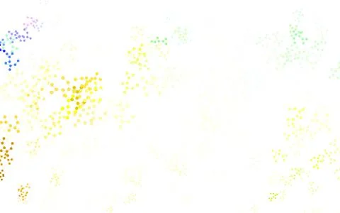 Light Green, Yellow vector texture with artificial intelligence concept. 스톡 일러스트