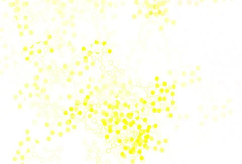 Light Green, Yellow vector texture with artificial intelligence concept. Illustrazione stock