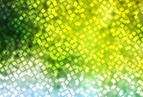 Light Green, Yellow vector texture in rectangular style. イラスト素材