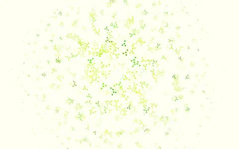 Light Green, Yellow vector texture with artificial intelligence concept. Stock Illustration