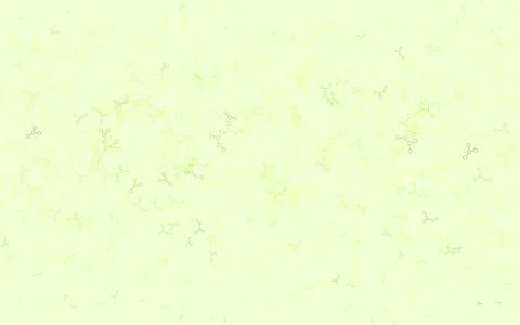 Light Green, Yellow vector texture with artificial intelligence concept. Stock Illustration