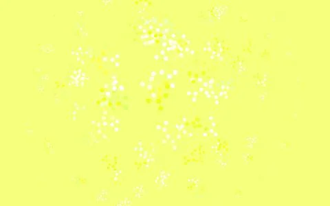 Light Green, Yellow vector texture with artificial intelligence concept. 스톡 일러스트