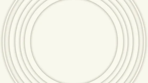 Light grey circle frames moving, widen and narrow down on white background Stock Footage 106227296