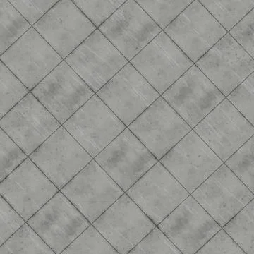 Light Grey Concrete Square Tile Grid Pattern Stock Photos