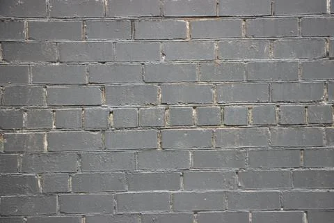 Light grey grunge brick wall background texture Foto stock