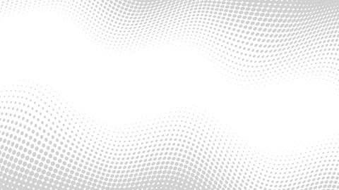 Light grey halftone dots gradient pattern bg Stock Illustration