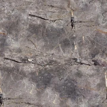 Light grey marble texture with cracks. Seamless square backgroun Stock Photos