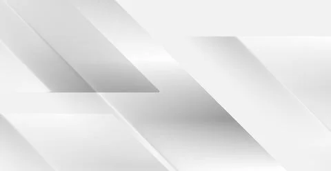 Light grey minimal glossy stripes abstract tech geometric background Illustrazione stock