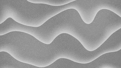 Light grey minimal sea waves grunge grainy gradient abstract motion background Stock Footage 337217705