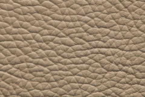 Light grey pebbled leather texture background surface Stock Photos