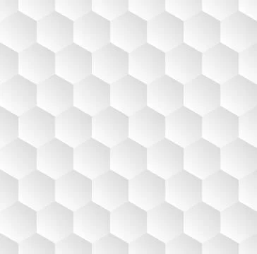 Light grey seamless vector hexagonal pattern background イラスト素材