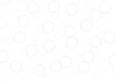 Light grey tech circles vector background Stock Illustration