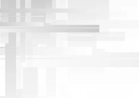 Light grey white abstract tech video animation Stock Illustration