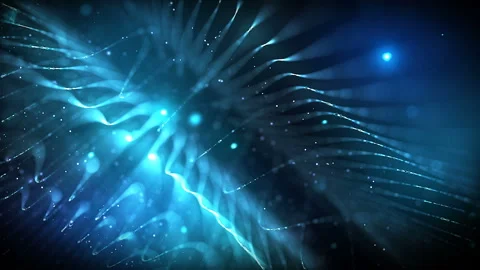 Light grid. Abstract technology background Video stock 87952216