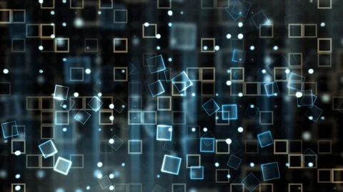 Light Grid Squares Stock Footage 91054693