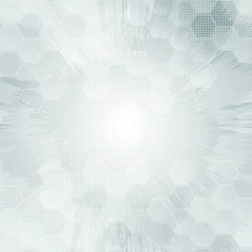 Light grunge tech background Light grunge tech background with hexagons sh... 스톡 사진