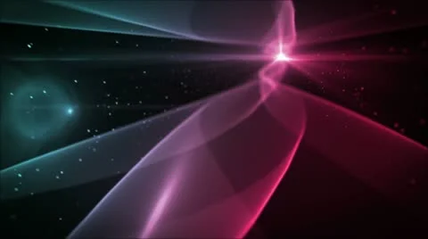 Light Of Heaven Blue Red Stock Footage 12644012