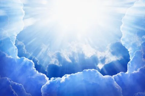 Light from heaven Stock-Fotos