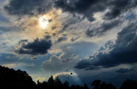 Light from heaven Stock Photos