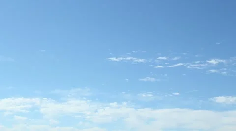 Light high clouds Stock Footage 10915908