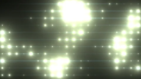 Light horizontal dots blink on a dark background. Concept: digital background, Stock Footage 164392800