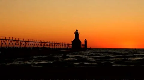 Light House Stock Footage 1014743