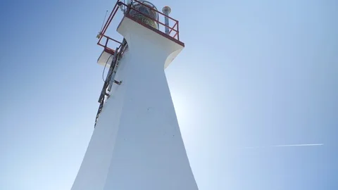 Light house lens flare Stock Footage 122229892