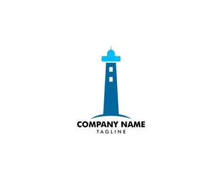 Light House Logo Template icon vector illustration Stock Illustration