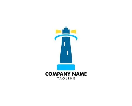Light House Logo Template icon vector illustration Stock Illustration