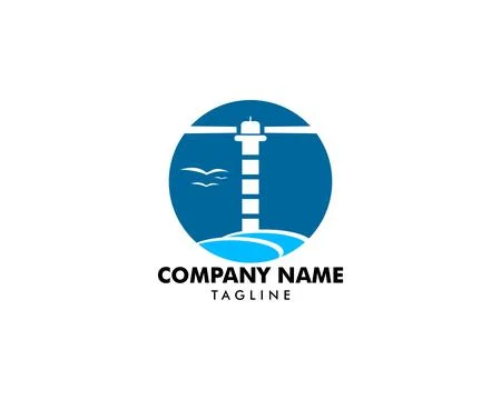 Light House Logo Template icon vector illustration Stock Illustration