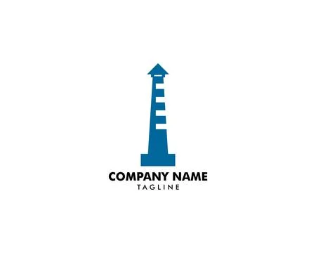 Light House Logo Template icon vector illustration Stock Illustration