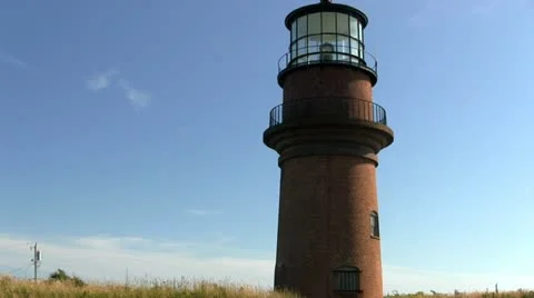 Light house Martha's Vineyard; 13 Stock Footage 12279980