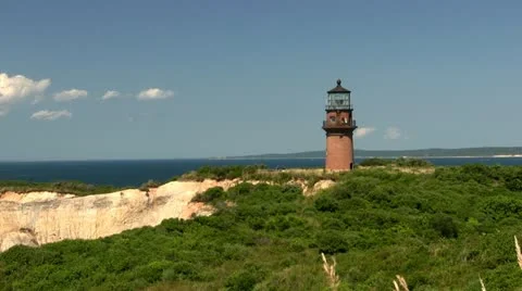 Light house Martha's Vineyard; 3 Video stock 12279123