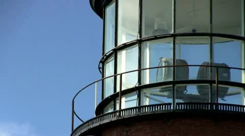 Light house Martha's Vineyard; 9 Stock Footage 12279519