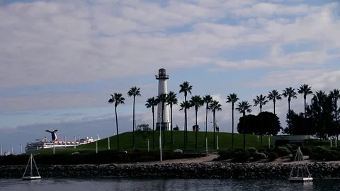 Light house ocean view Stock Footage 82999934