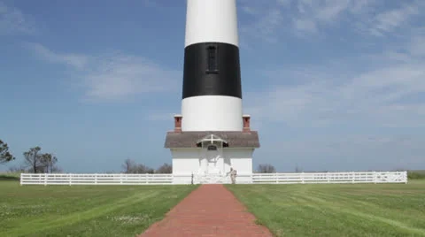 Light House Tilt Up Video stock 25450601