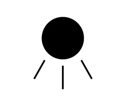 Light icon Stock Illustration