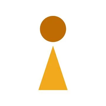 Light Icon Logo Design Template Stock Illustration