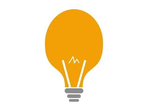 Light Icon, Simple, Minimalist, and Modern Icons for Web and App Design Stock Illustration