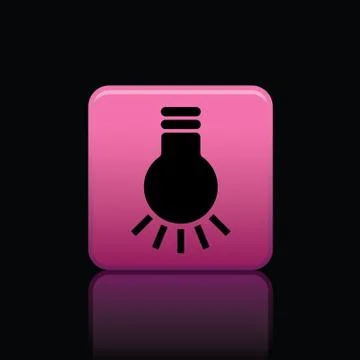 Light icon web Stock Illustration