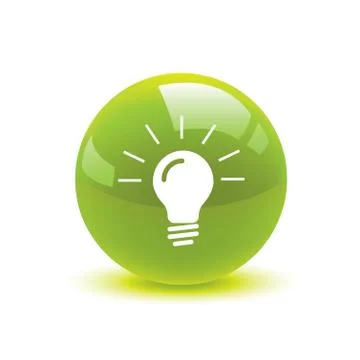 Light icon web Stock Illustration