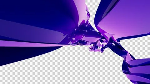 Light Illumination Abstract Ribbon Surface Stock Illustration