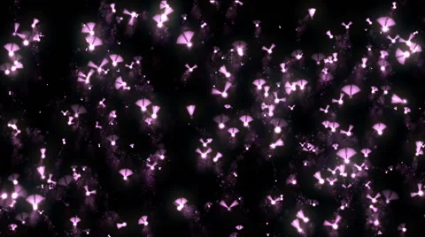 Light insects abstract Stock Footage 65014058