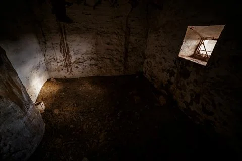 Light inside an abandoned house Stock Photos