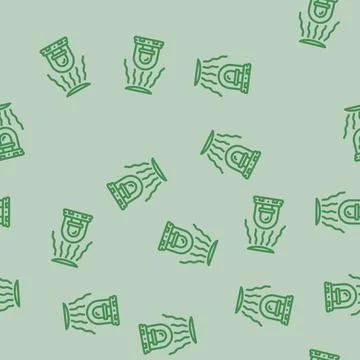 Light intensity sensor module line vector seamless pattern イラスト素材