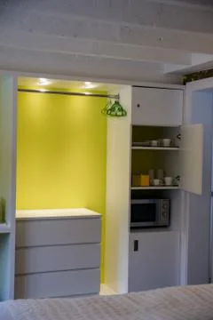 Light in the interior. Stock Photos