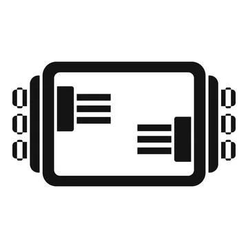 Light junction box icon simple vector. Safety light Stock Illustration
