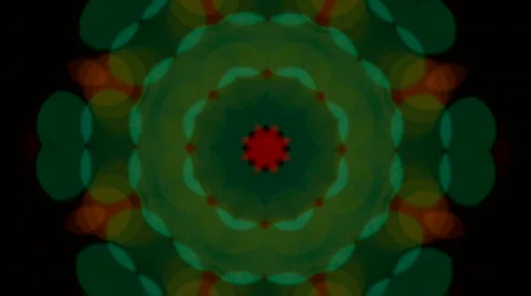 Light kaleidoscope effect Stockbeeldmateriaal 626347